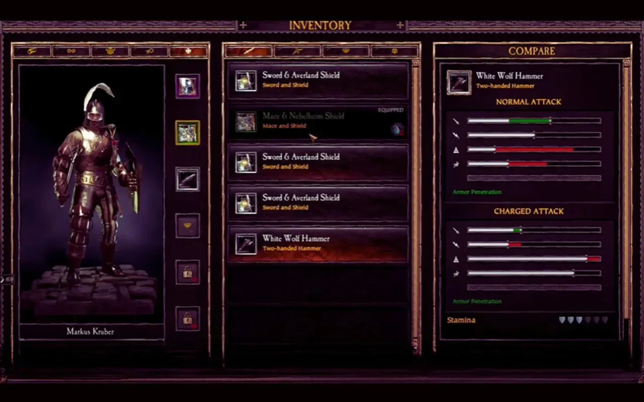 Warhammer Vermintide Inventory